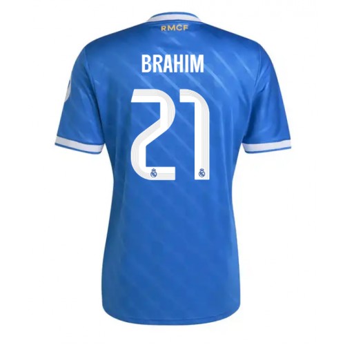 Stroje piłkarskie Real Madrid Brahim Diaz #21 Koszulka Trzeciej 2025-26 Krótki Rękaw